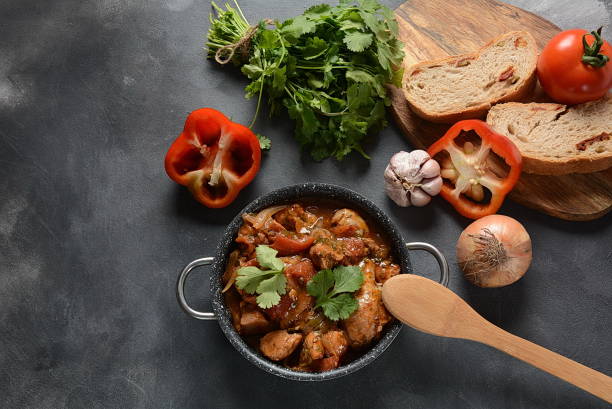istock Chakhokhbili - traditional Georgian dish 1151566701