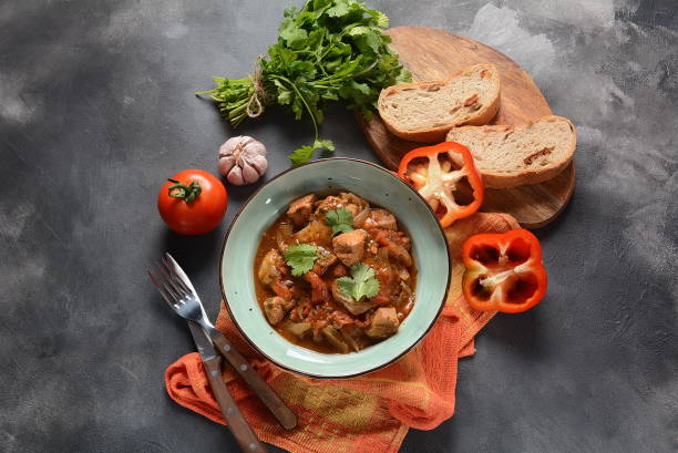 istock Chakhokhbili - traditional Georgian dish 1151566719