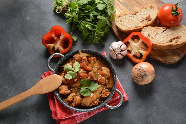 istock Chakhokhbili - traditional Georgian dish 1151566861
