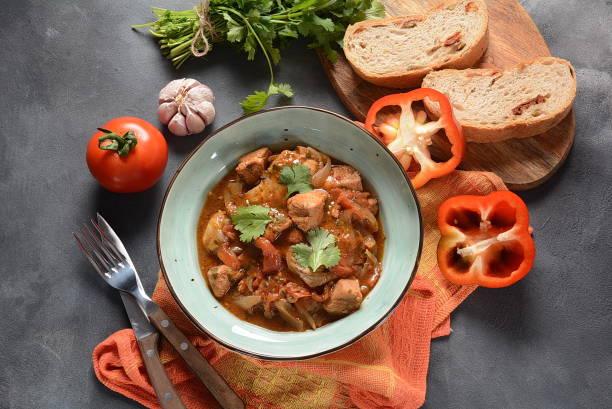 istock Chakhokhbili - traditional Georgian dish 1151566894