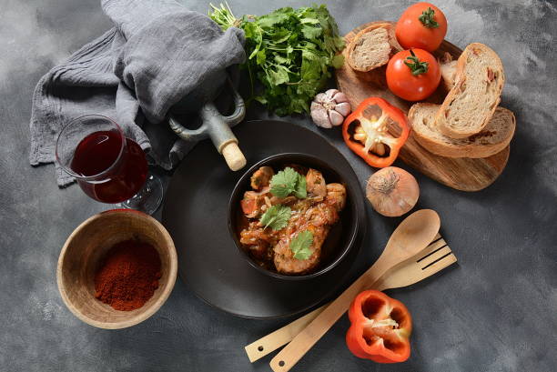 istock Chakhokhbili - traditional Georgian dish 1151566988