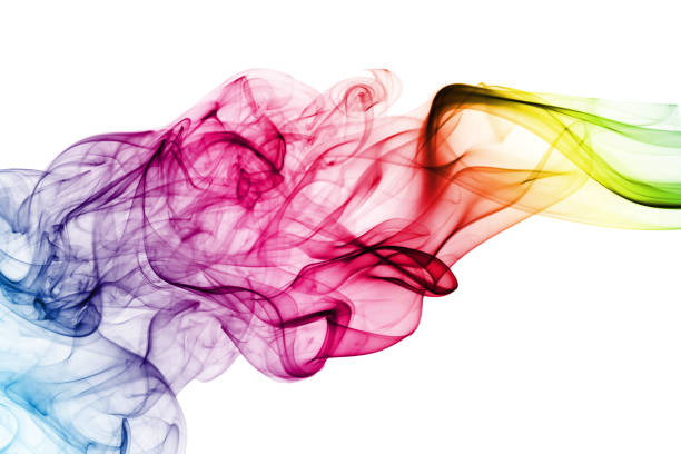 istock Abstract of colorful smoke object 1151569702