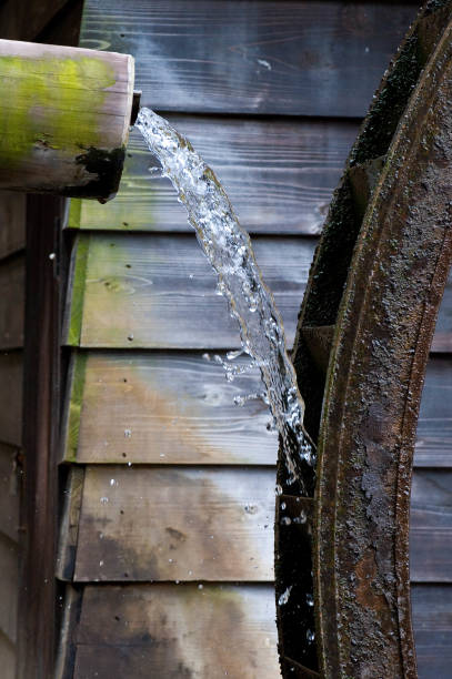 istock A watermill with water in Expo Park 1151573376
