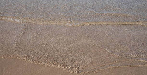 istock Summer beach with sea view and sands from tropical beach with sunny sky 1151578883