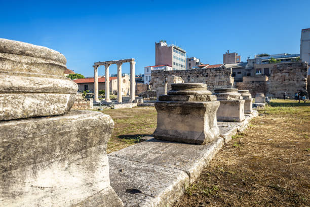 istock Library of Hadrian in Athens, Greece 1151581790