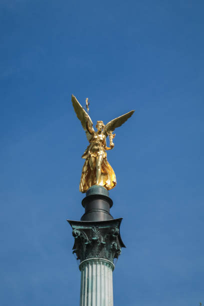 istock Munich Golden Angel Peace Angel Statue 1151603288