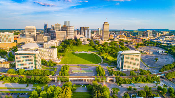 istock Nashville Tennessee Drone Skyline Aerial 1151605983