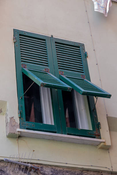 istock Old wooden shutters 1151606644