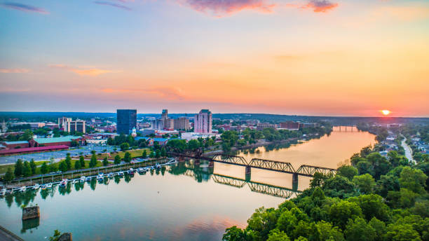 istock Augusta, Georgia, USA Downtown Skyline Aerial 1151607280