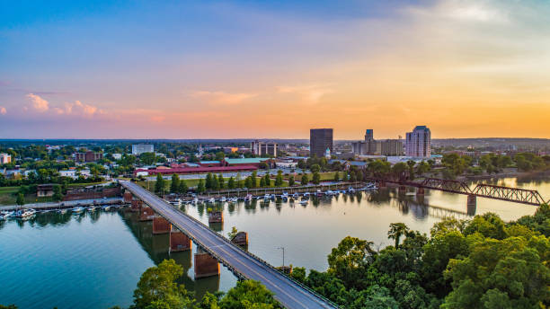 istock Augusta, Georgia, USA Downtown Skyline Aerial 1151607281