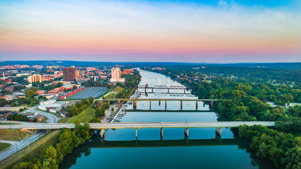 istock Augusta, Georgia, USA and Savannah River 1151607282