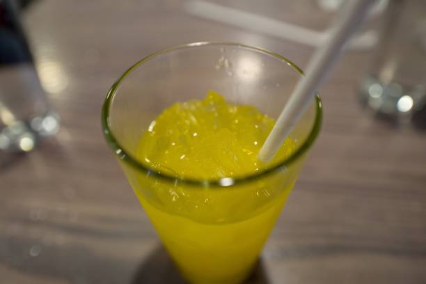 istock Orange Juice Paper Straw 1151609362