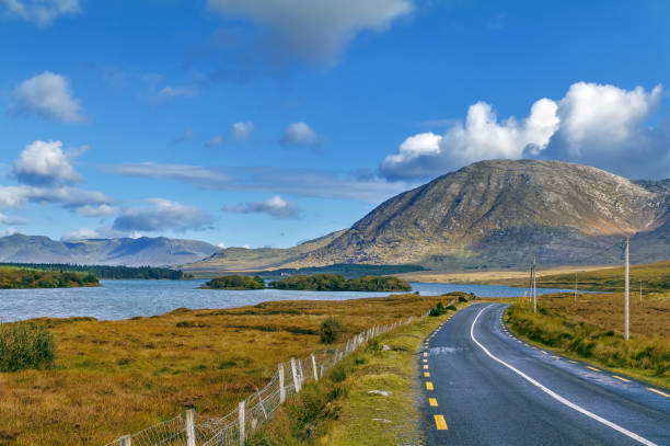 istock Landscape with Inagh lake, Ireland 1151609485