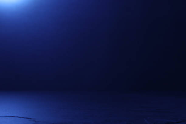 istock abstract dark concentrate floor scene with mist or fog, spotlight and display 1151609546