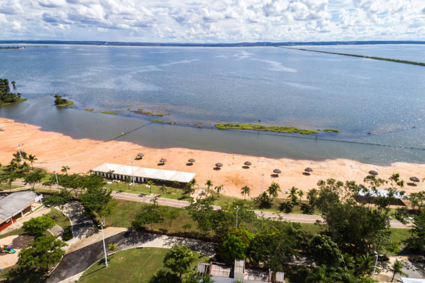 istock High angle view of Graciosa beach in Palmas, Tocantins 1151612571