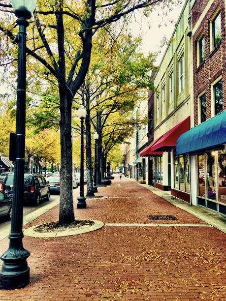istock Downtown Sidewalk in Fayetteville, NC 1151614939