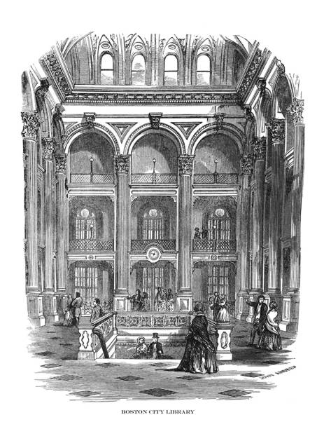 istock First Century United States illustrations - 1873 - Boston City Library 1151619916