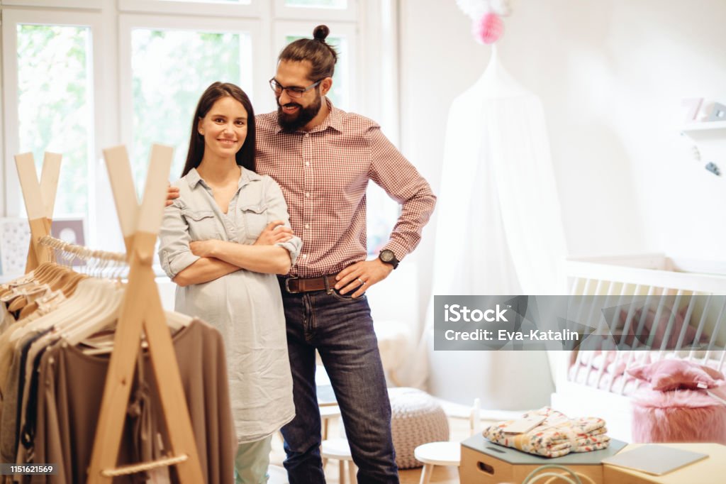 Young couple is working in their store 20-29 Years Stock Photo