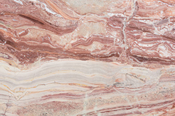 istock Contrast marble texture in red, brown, beige colour. 1151627766