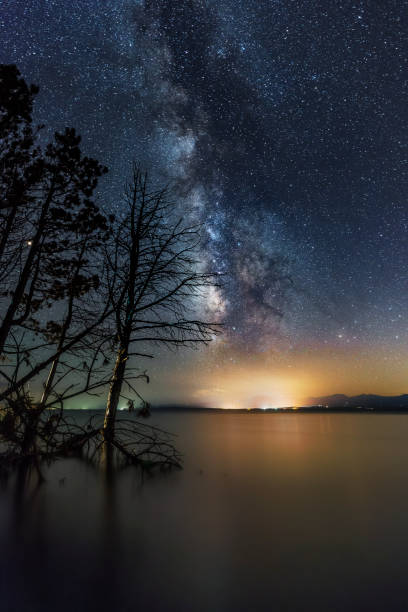 istock Milky way galaxy above the blue lake. Sevan lake Armenia. 1151633749