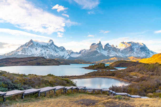 istock Torres del Paine National Park, Chile. (Torres del Paine National Park) 1151636398