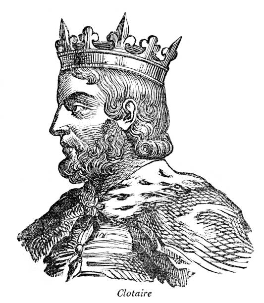 istock Chlothar I king of the franks portrait 1151639503