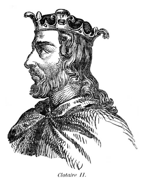 istock Chlothar II king of the Franks portrait 1151639599