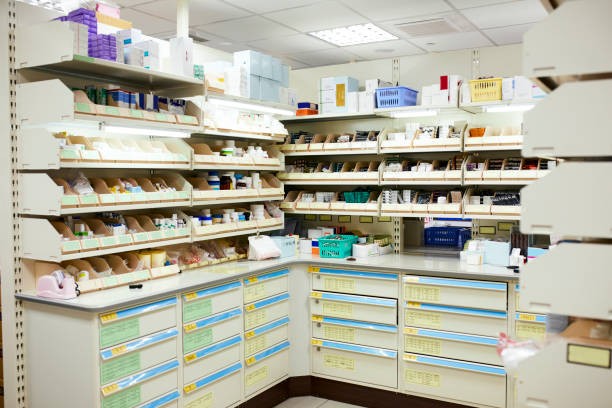 istock Various drugs in storage room at pharmacy 1151640911