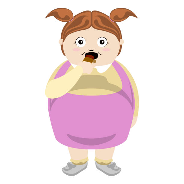 Fat Girl Eating A Chocolate Bar Stock Illustration - Download Image Now - Bar - Drink Establishment, Cartoon, Child - iStock Fat Girl Eating A Chocolate Bar Stock Illustration - Download Image Now - Bar - Drink Establishment, Cartoon, Child - iStock