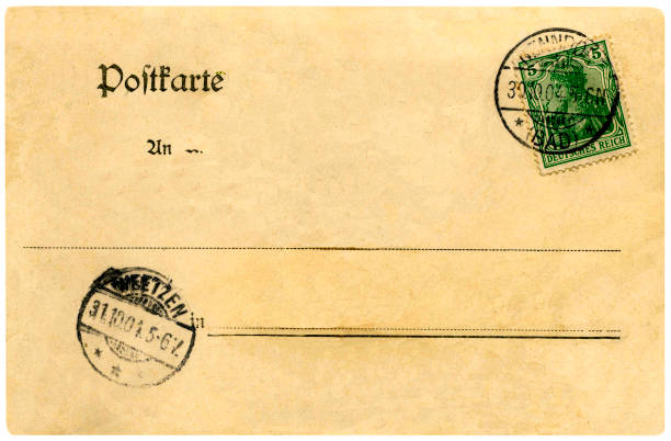 istock Vintage postcard close up. 1151642344