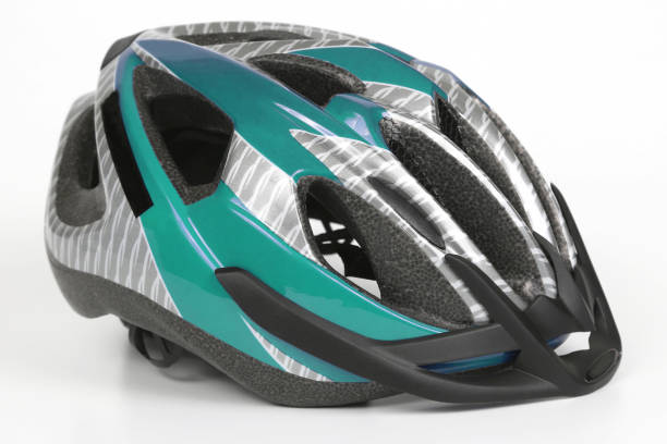 istock Cycling helmet on a white background 1151646002