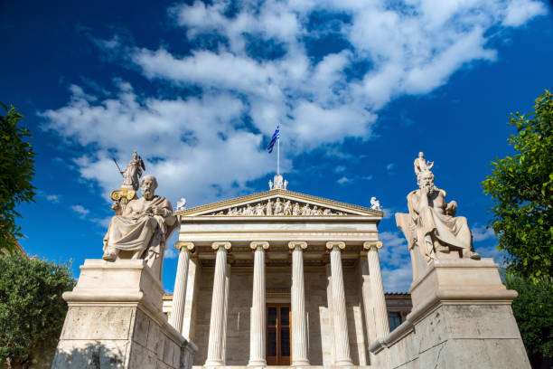 istock academy of Athens on a cloudy day 1151659416