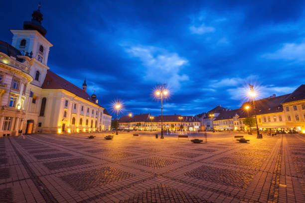 istock The Great Square in Sibiu 1151665377