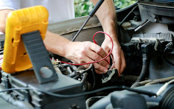 istock Car motor repair 1151667449