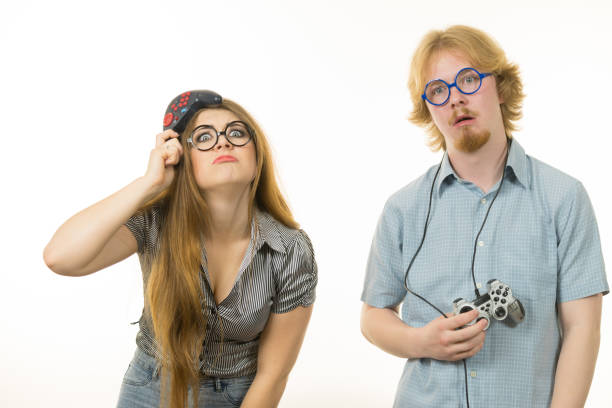 istock Gaming couple playing games and loosing 1151669843