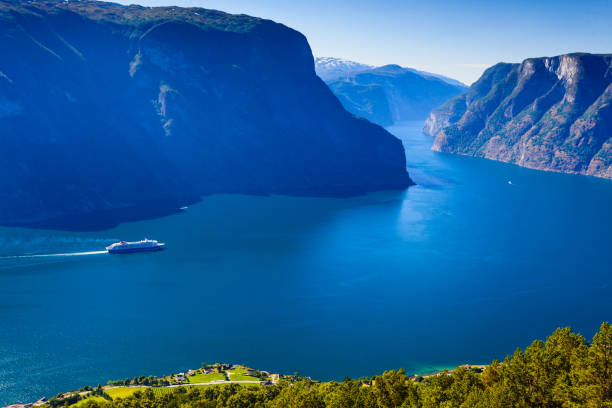 istock Fjord landscape Aurlandsfjord in Norway 1151670523