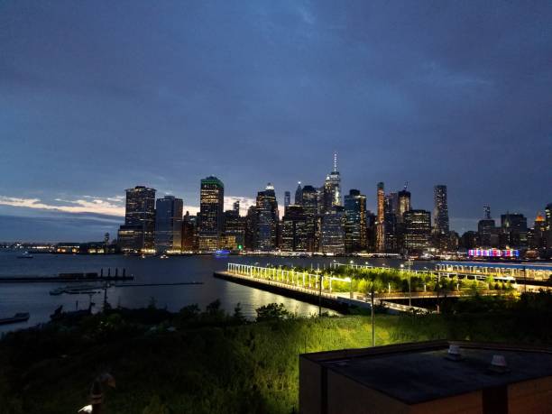 istock Lower Manhattan skyline from Brooklyn Promenade 1151699960