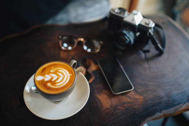 istock coffee on the table in a Balinese cafe 1151702925