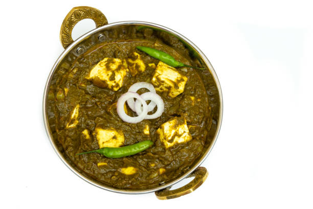 Palak Paneer or Spinach and Cottage
