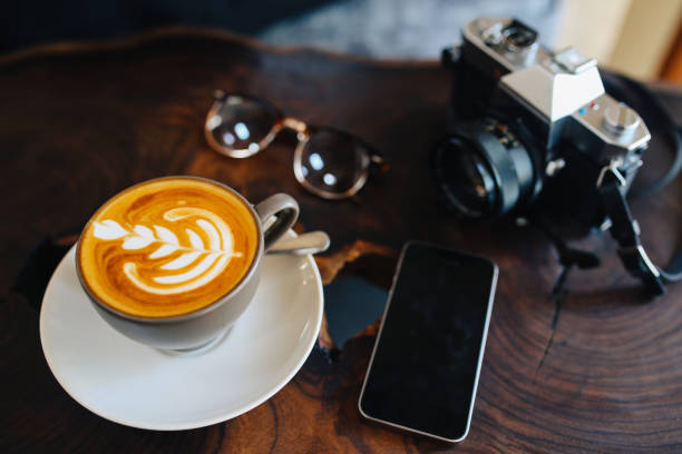 istock coffee on the table in a Balinese cafe 1151706445