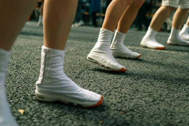 istock Japanese traditional matsuri dancing 1151707465