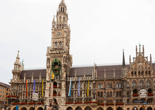 istock Munich Town Hall at Marienplatz, Munich, Germany 1151716606