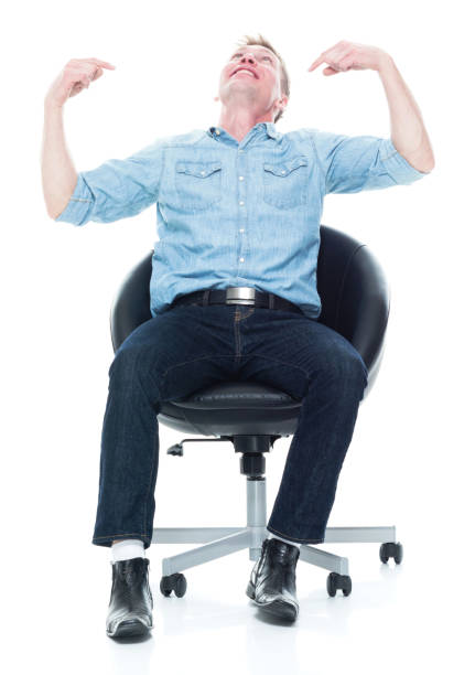 istock Happy man pointing to himself 1151716676