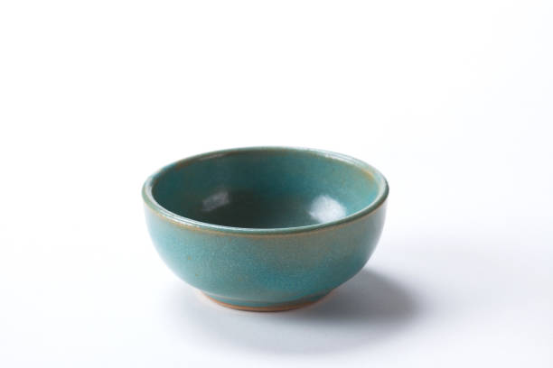istock Close up Ceramic bowl isolated on white background shoot in the studio with space for copy. 1151717413