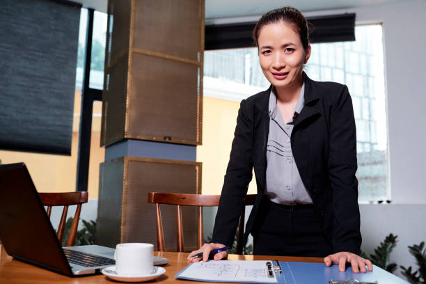 istock Confident female entrepreneur 1151723730