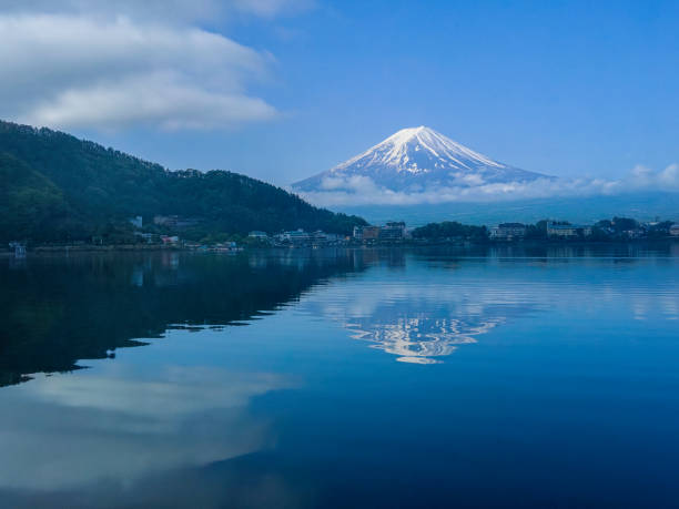 istock Mount Fuji with reflection in lake 1151725287