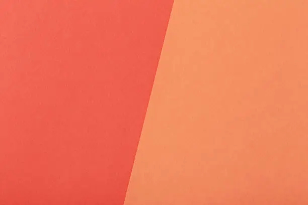 two-tone paper red and orange background