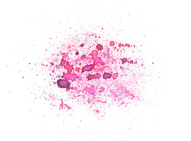 istock Water Color Splashes on white 1151729968