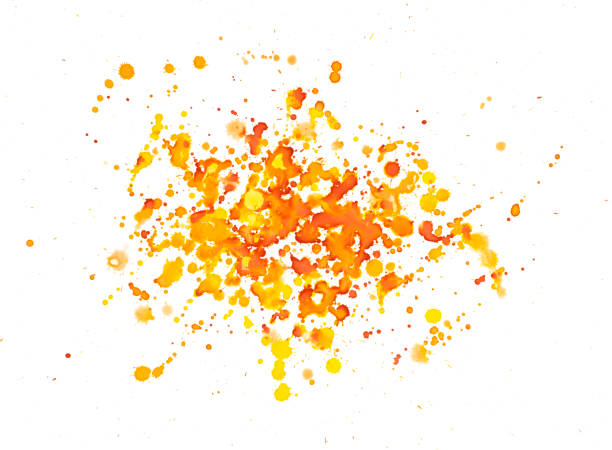 istock Water Color Splashes on white 1151730011