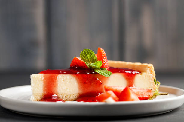 istock Homemade cheesecake with berries 1151732946